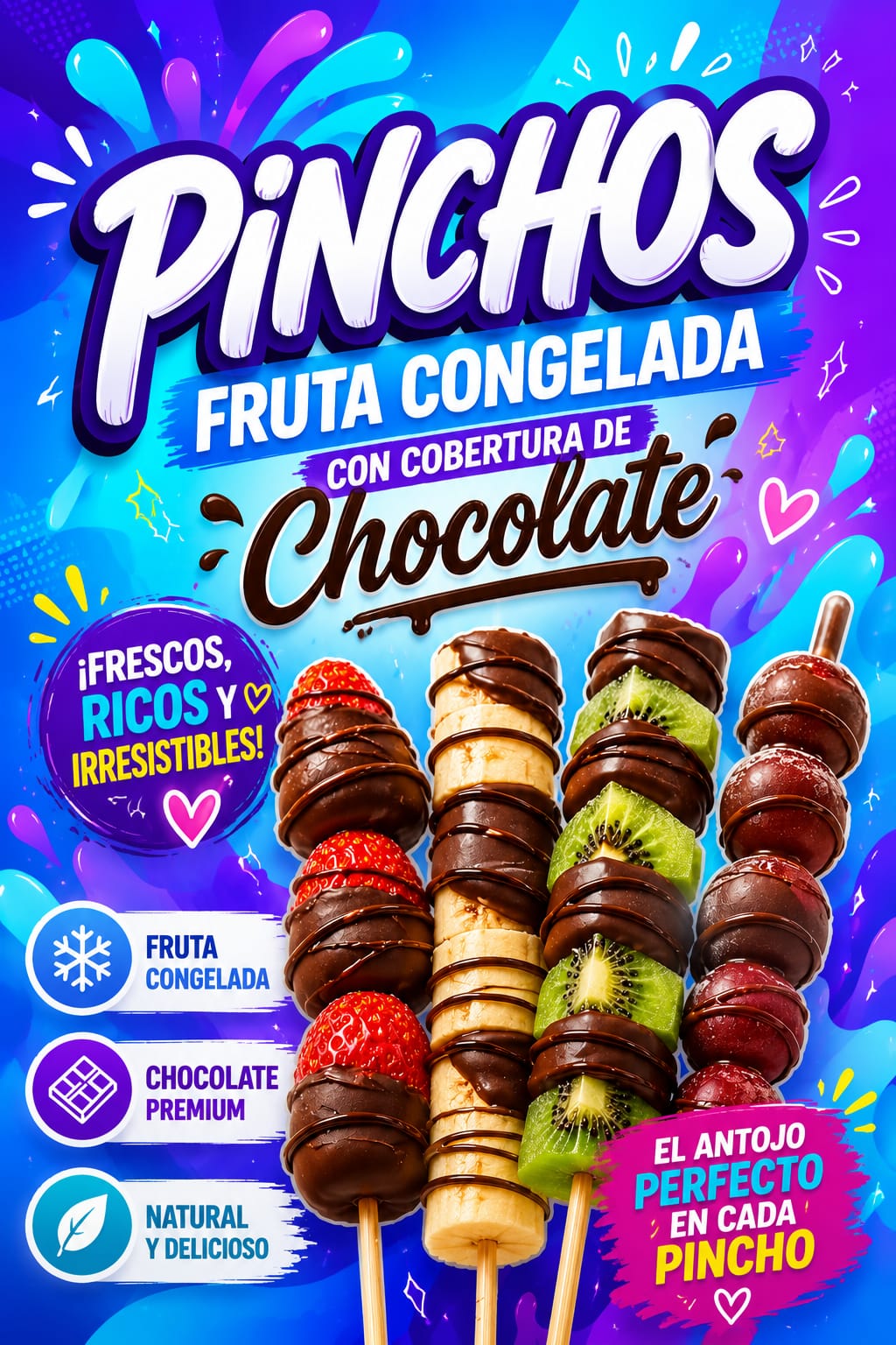Pinchos de Fruta