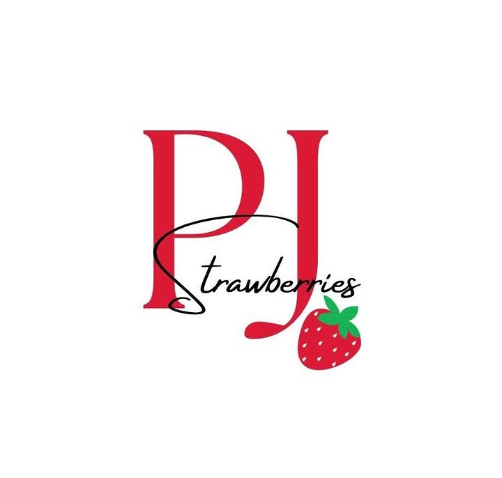 PJ Strawberries Logo